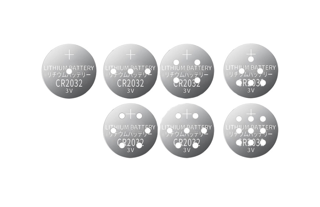 NK02 Perforated version of button battery case(10pcs)