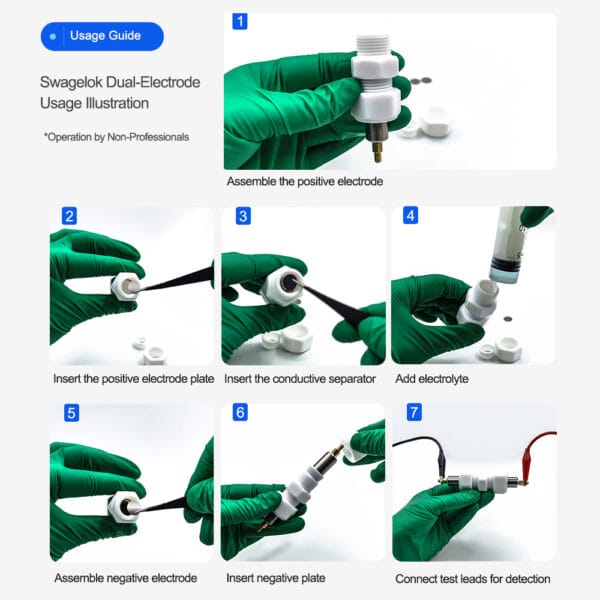 55 YT01 Swagelok Dual-Electrode Mold