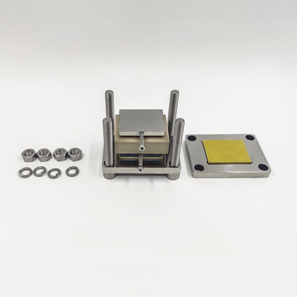 GT05 Square Solid-State Battery Test Cell – PEEK, 34×40mm, 500MPa | Xnergy