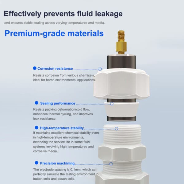 D YT01 Swagelok Dual-Electrode Mold