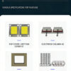 GT05 Square Solid-State Battery Test Cell – PEEK, 34×40mm, 500MPa | Xnergy