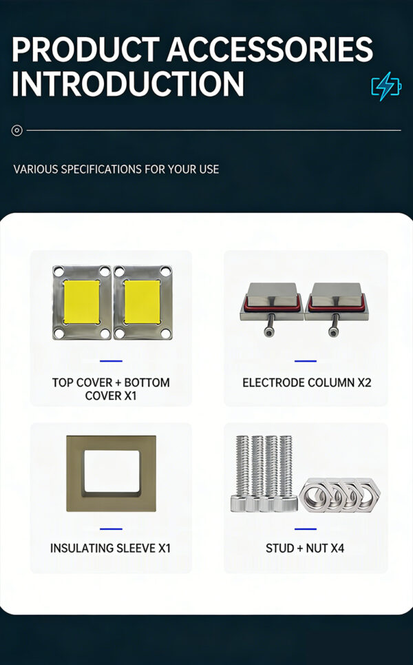 GT05 Square Solid-State Battery Test Cell – PEEK, 34×40mm, 500MPa | Xnergy
