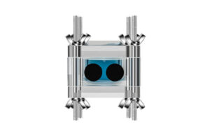 KQ01 air battery mold made of PMMA and stainless steel for laboratory air battery testing