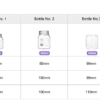 GT14 Sealed Battery Test Bottle – Borosilicate Glass, 250–1000ml, 4 Sizes | Xnergy