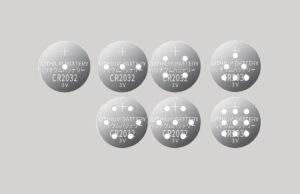 NK02 Perforated version of button battery case