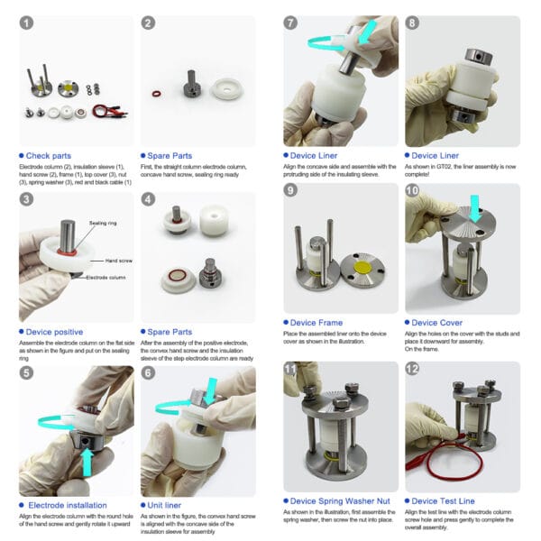 GT02-TC Solid-State Battery Mold (Ceramic Type)
