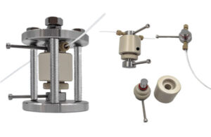 Ventilated solid-state battery assembly mold for laboratory research and electrochemical testing