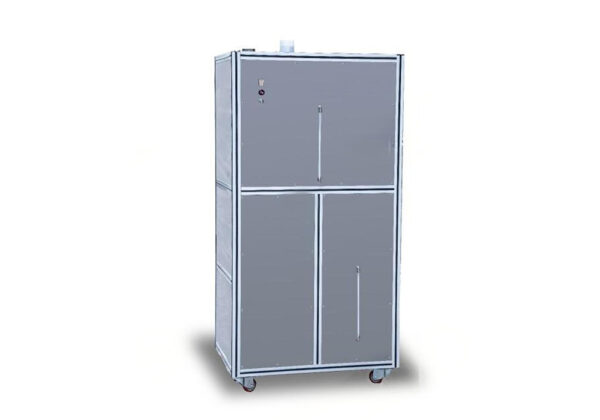 Two-stage NMP solvent recovery system for lithium-ion battery manufacturing