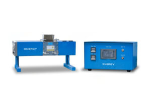 Dual-Servo Differential-Speed Heated XN-HRPE200-W XN-HRPE200-W dual-servo differential-speed heated horizontal roller press for laboratory powder and electrode hot calendering