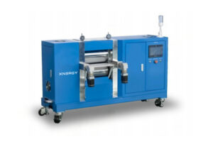 XN-HPRP-300 hydraulic-balance roller press for pilot-scale battery electrode high-precision calendering