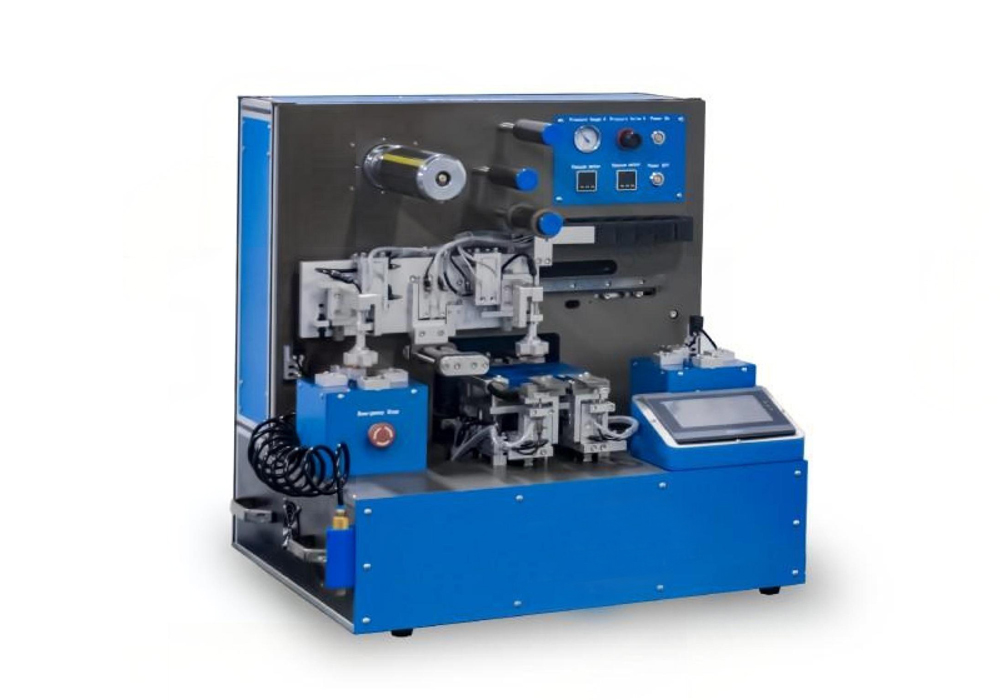 Semi-automatic Z-fold electrode stacking machine for lithium-ion pouch cell R&D