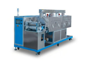 Dual-zone transfer coating machine with independent temperature control for battery electrodes