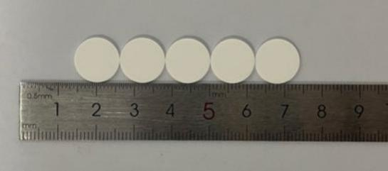 NASICON NZSPO ceramic pellet sintering process and dense microstructure