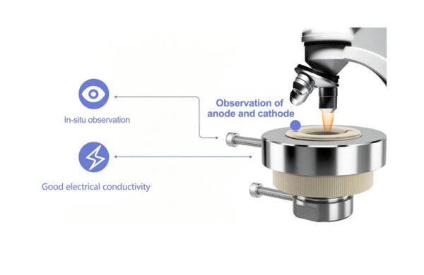 End-Face Raman Testing Mold XN-GT16 GT16CG end face Raman testing mold with quartz window for electrochemical research