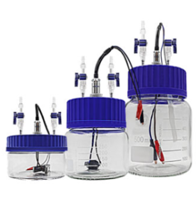 GT17 sealed electrochemical battery test bottle borosilicate