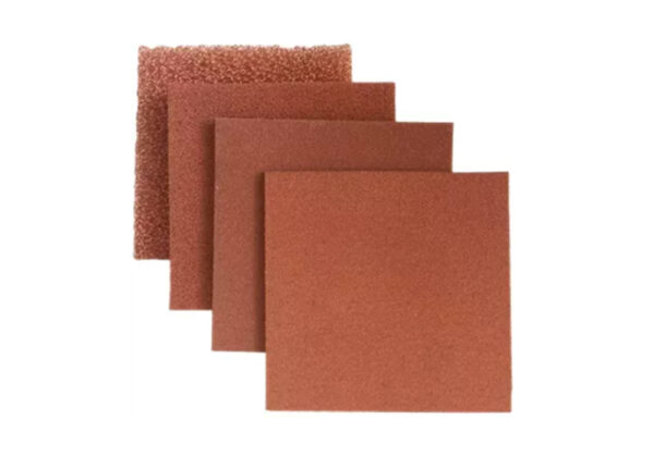 XN-CuF porous copper foam sheet with open-cell three-dimensional reticulated network structure, 5–130 PPI pore density, 0.05–50 mm thickness, 50–98% porosity, for battery electrode current collectors, EMI shielding, thermal management and electrolysis applications