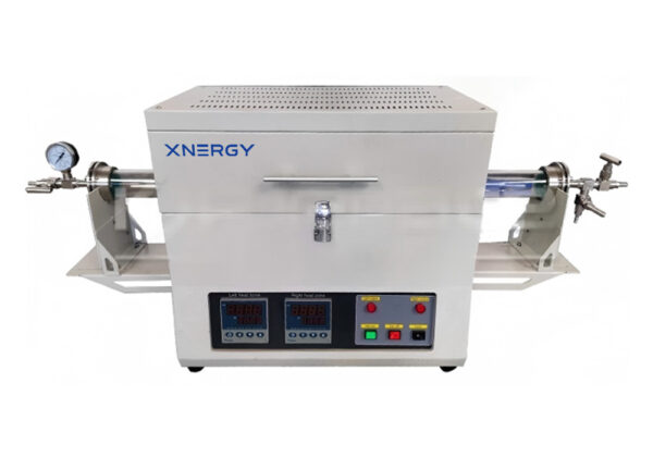 Dual-Zone Tube Furnace XN-TG1100-S60LK2W 1200°C dual temperature zone tube furnace for laboratory high-temperature research