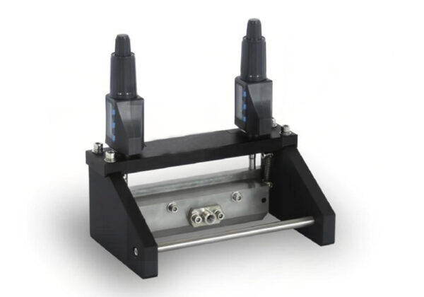 XN-FAS-100 slot-die extrusion film applicator with integrated doctor-blade coating, twin micrometer adjusters and SUS630 stainless steel die for battery electrode and OLED thin-film research