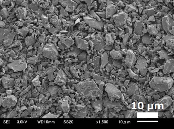 KURANODE Type2 hard carbon SEM image