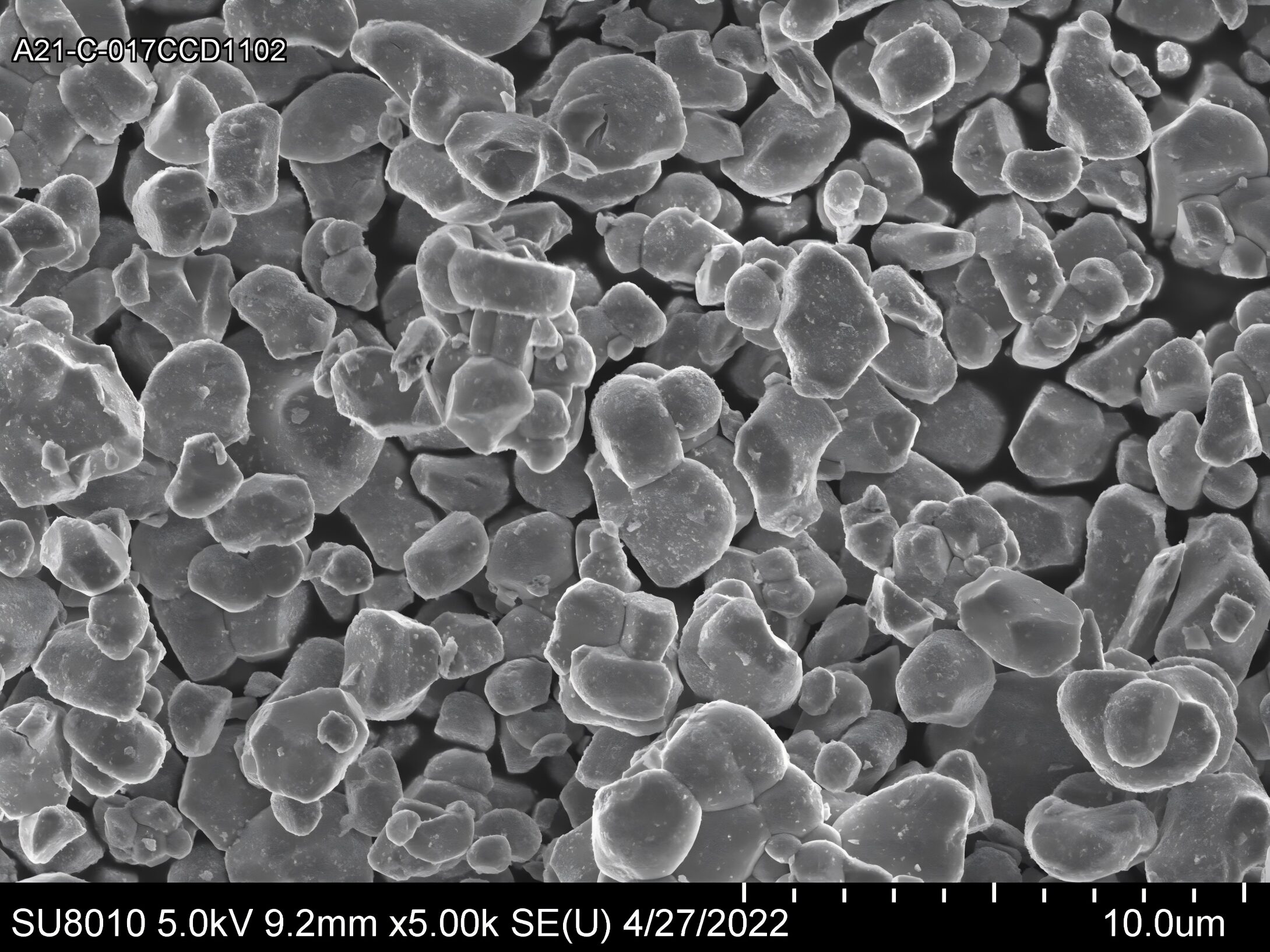 Ronbay SC60 single-crystal NCM SEM high magnification