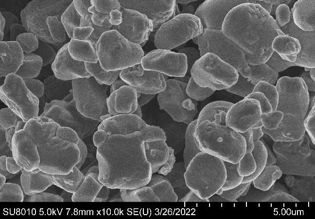 Ronbay SC92Y single-crystal NCM SEM low magnification