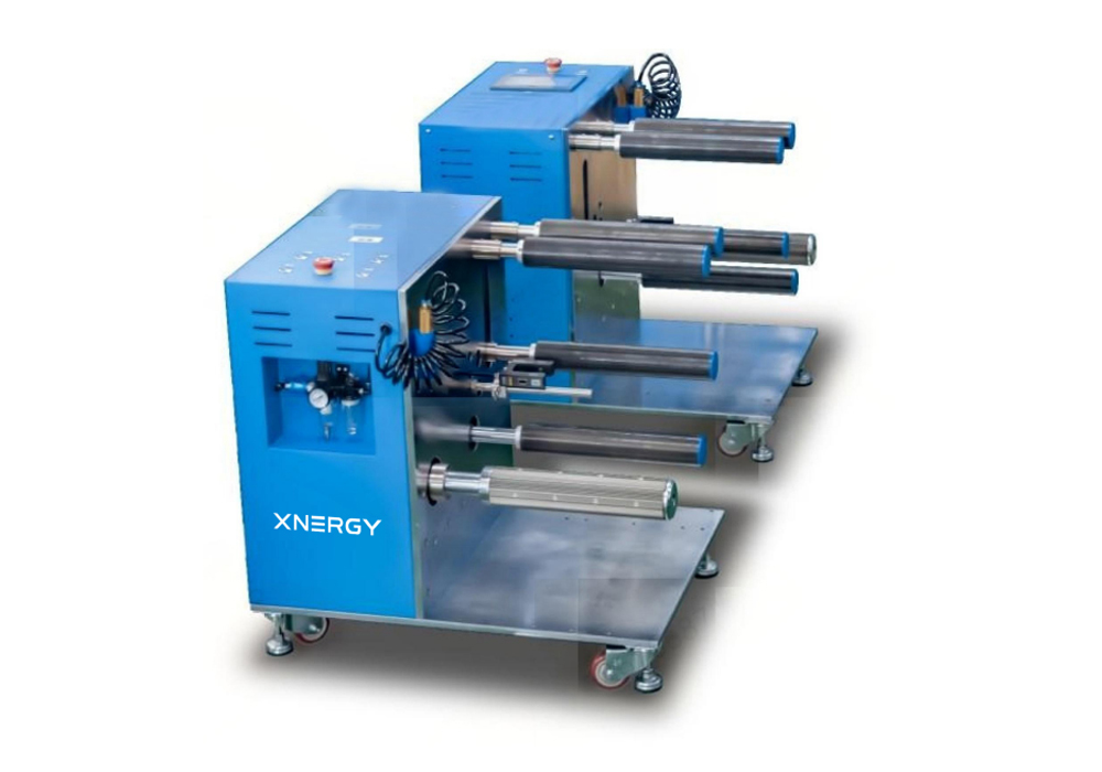 XN-FSJ300 unwind and rewind system for battery electrode roll calendering and film rewinding