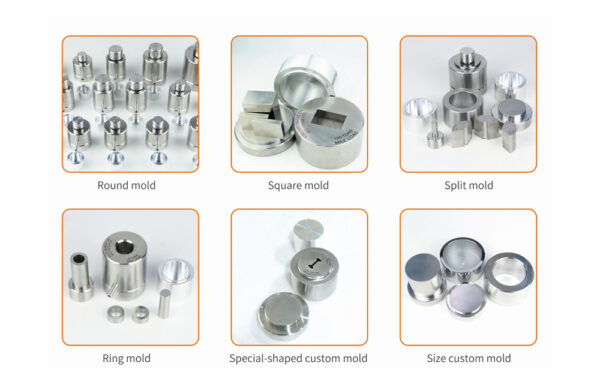 Powder Tablet Press Mold XN-MD Powder tablet press molds XN-MD in various shapes