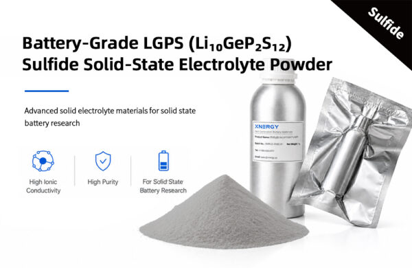 Battery-Grade LGPS (Li₁₀GeP₂S₁₂) Sulfide Solid-State Electrolyte Powder