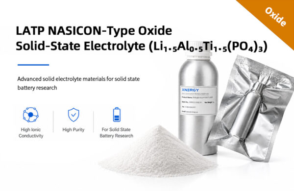 LATP NASICON-Type Oxide Solid-State Electrolyte (Li₁.₅Al₀.₅Ti₁.₅(PO₄)₃)