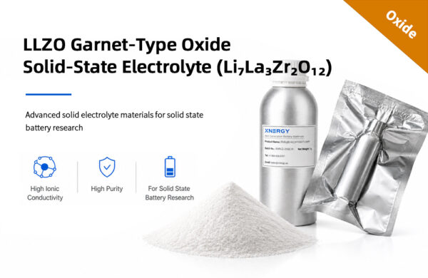 LLZO Garnet-Type Oxide Solid-State Electrolyte (Li₇La₃Zr₂O₁₂)