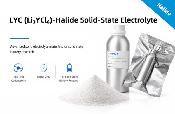LYC-LiYCl-Halide-Solid-State-Electrolyte-1 LYC (Li₃YCl₆) Halide Solid-State Electrolyte