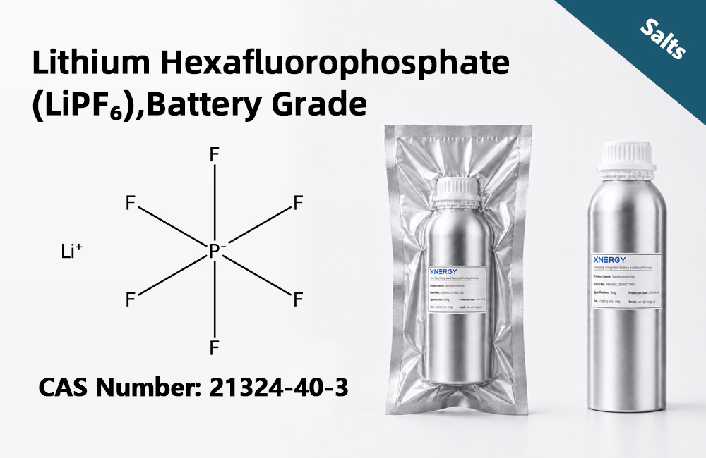 Lithium Hexafluorophosphate(LiPF6), Battery Grade