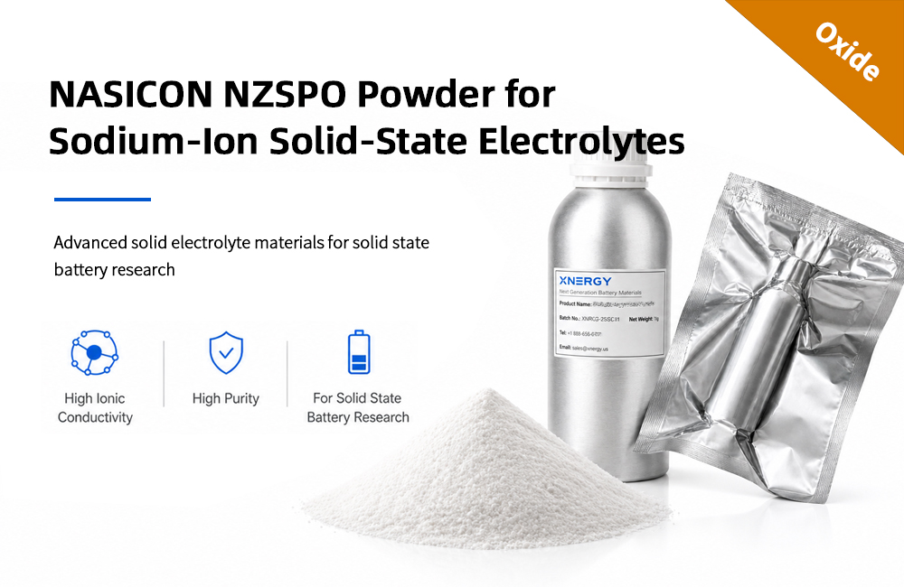 NASICON NZSPO Powder for Sodium-Ion Solid-State Electrolytes