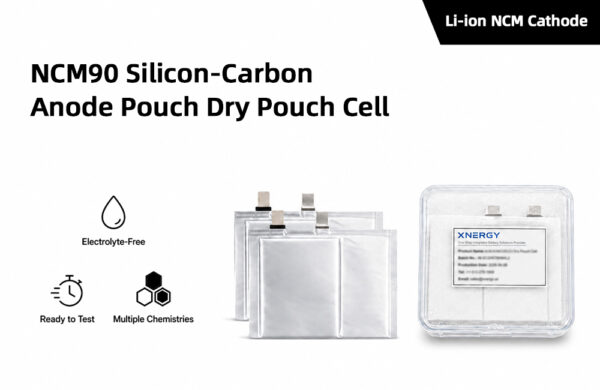 NCM90_Silicon-Carbon_Anode_Pouch_Dry_Pouch_Cell NCM90 Silicon-Carbon Anode Pouch Dry Pouch Cell