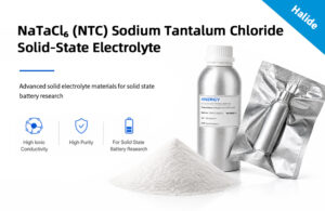 NaTaCl6 (NTC) sodium tantalum chloride solid-state electrolyte
