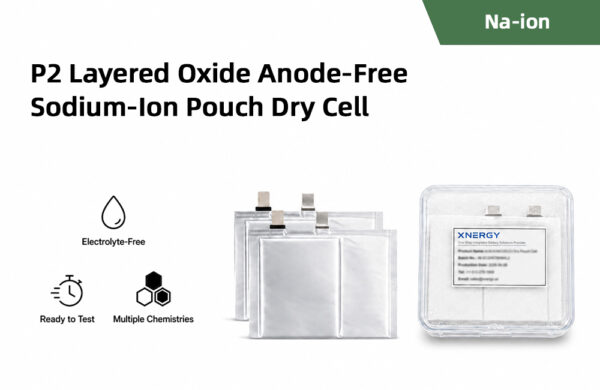 P2 Layered Oxide Anode-Free Sodium-Ion Pouch Dry Cell