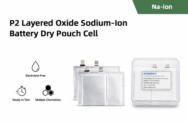 P2 Layered Oxide Sodium-Ion Battery Dry Pouch Cell