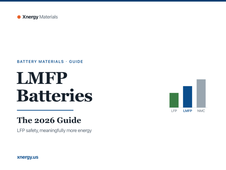 LMFP Batteries: The 2026 Guide - Xnergy Materials cover