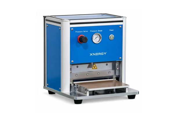 Xnergy XN-TRIM-200 pneumatic pouch cell edge trimming machine