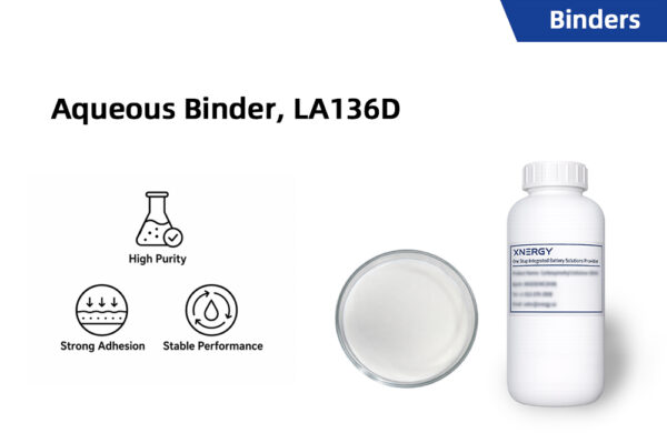 Aqueous Binder LA136D for silicon-carbon anodes