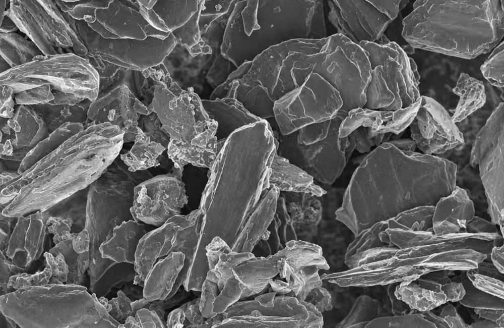 XN-SiO-C-450 silicon monoxide carbon composite anode powder SEM image