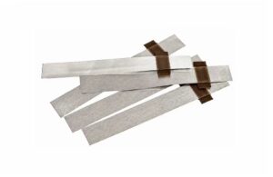 Xnergy nickel tab with brown adhesive polymer tape for pouch cell
