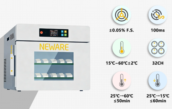 Neware WHW-25L+15C-5V100mA-32CH Mini All-in-One Battery Testing System with 32 Channels, ENWHW25L15C5V100mA32CH