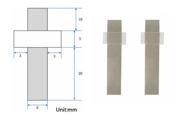6mm Wide 0.1x6x35mm Nickel-Plated Copper Electrode Tabs (50 pcs/Pack) 6mm wide 0.1x6x35mm nickel-plated copper electrode tabs, 50 pcs per pack